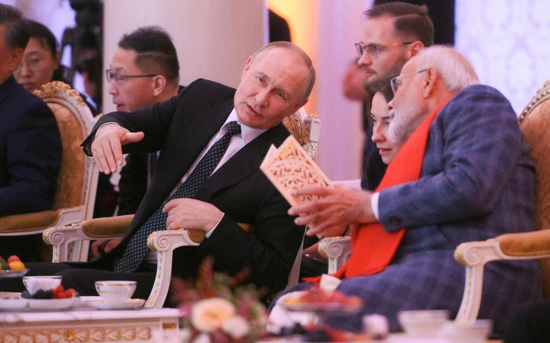 Visita de Putin à Índia expõe o fracasso das tentativas do Ocidente de isolar a Rússia, diz agência