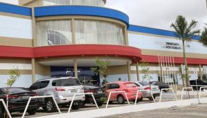 Fachada do prédio da saúde estadual em Aracaju