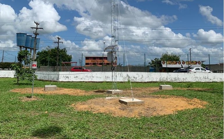 Semarh inaugura em Penedo a primeira estação da nova rede de monitoramento de desastres naturais