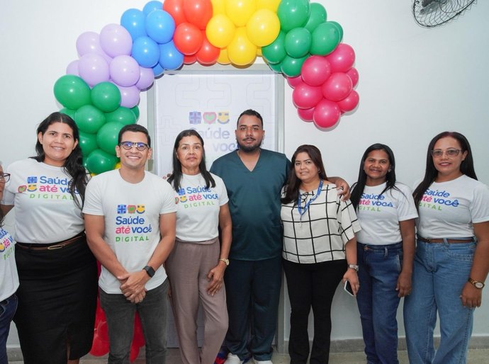 Saúde Até Você Digital avança e chega à 43ª sala com nova unidade inaugurada em Cajueiro