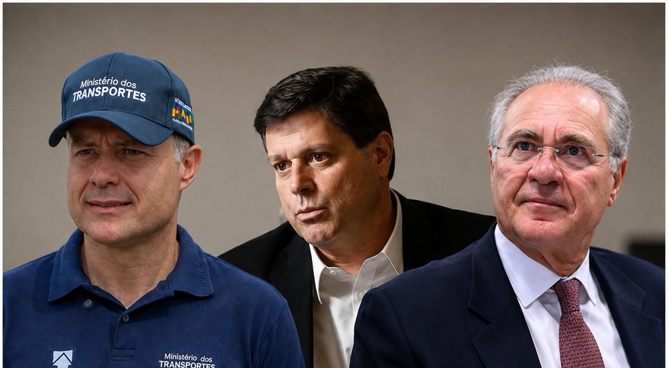 Renan Filho, Baleia Rossi e Renan Calheiros. / Foto: Assessoria.