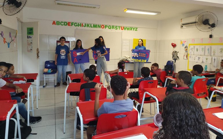 Projeto Samu nas Escolas beneficia mais uma unidade da capital alagoana