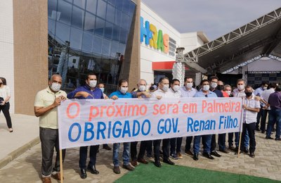 Renan Filho inaugura mais um Hospital Regional e já anuncia o próximo