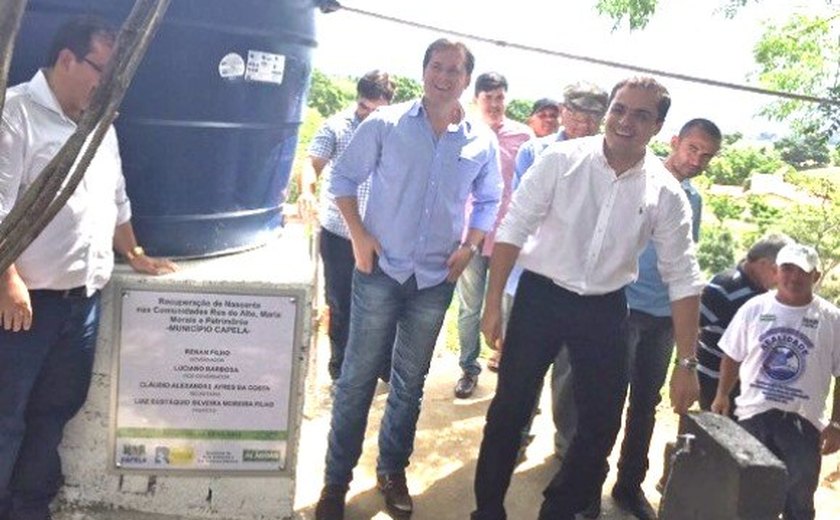 Nascente recuperada em Capela fornece água para o consumo de 500 famílias