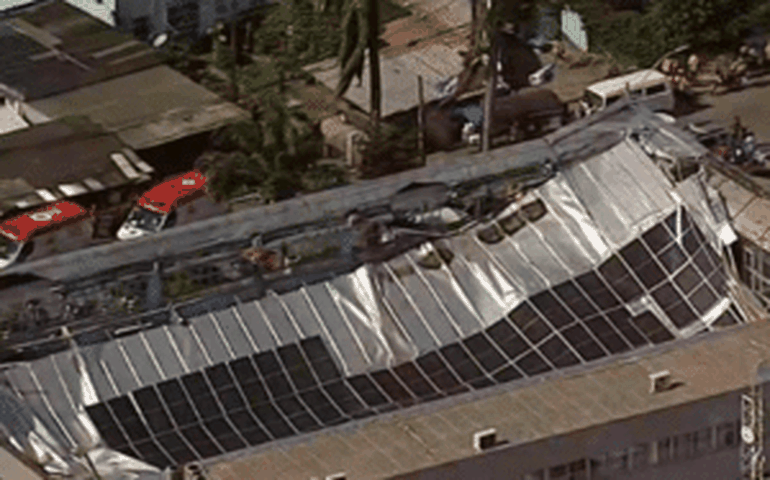 Santuário no Recife inaugurou estrutura de placas solares sobre o teto há uma semana