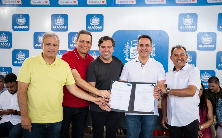 Governo de Alagoas investe em obras de infraestrutura viária em Tanque d’Arca