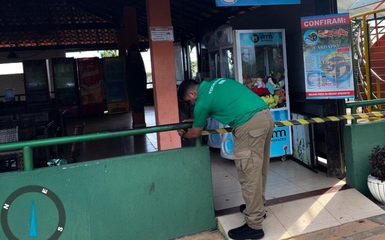 IMA autua e embarga restaurante do complexo turístico do mirante do Gunga, em Roteiro