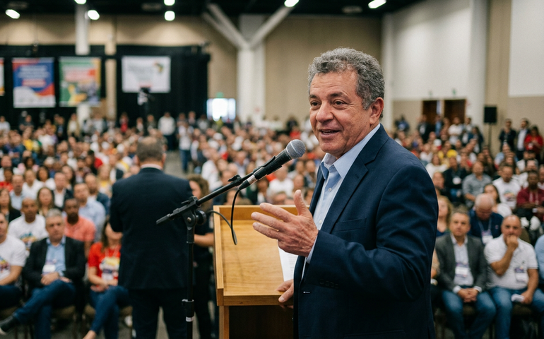 'Votem em quem tem sorte': Lula faz pedido de voto durante evento em São Paulo