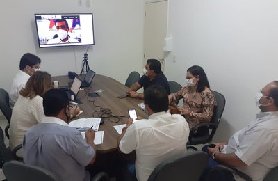 Cosems discute com AMA e Sesau logística para vacinação da segunda dose da Coronavac