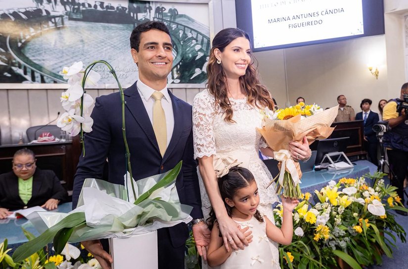 Primeira-dama de Maceió é agraciada com o título de Cidadã Honorária de Alagoas