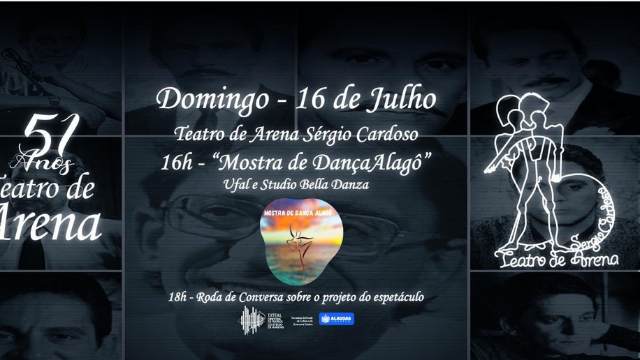 3ª Mostra de Dança Alagô encerra a programação de 51 anos do Teatro de Arena Sérgio Cardoso neste domingo