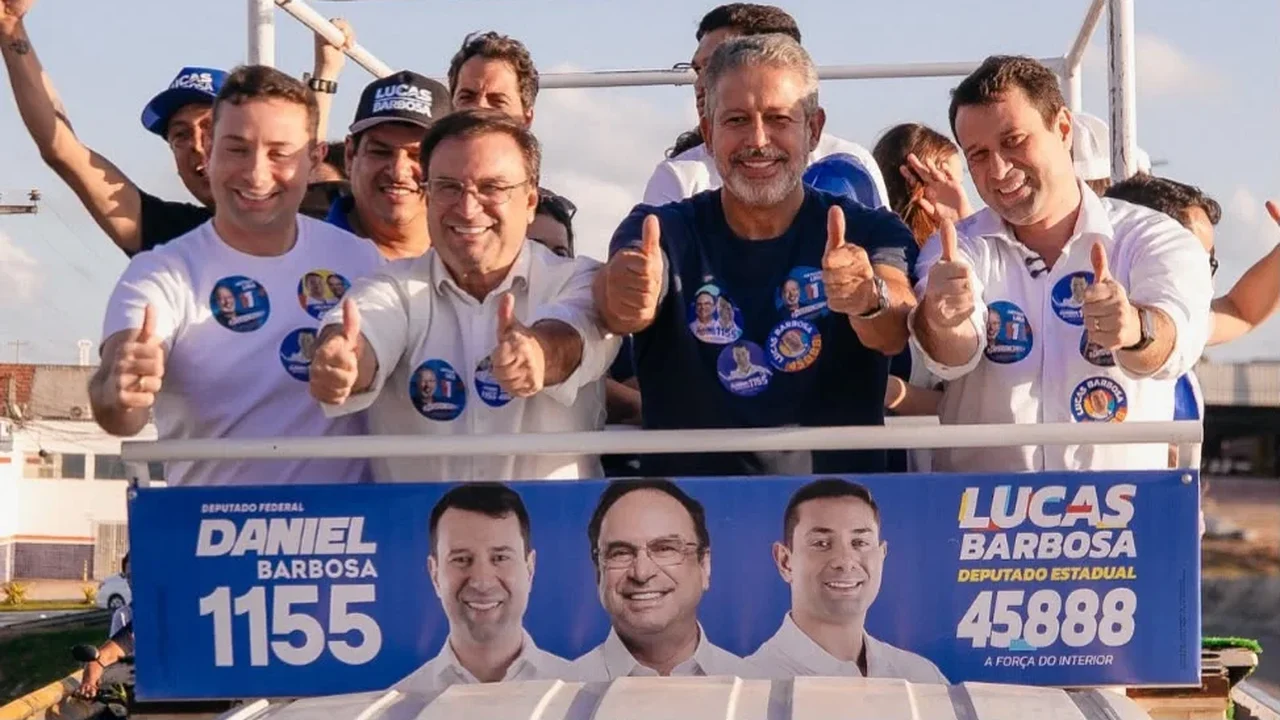 Campanha de Arthur Lira ganha força em Arapiraca com Daniel, Lucas e Luciano no palanque