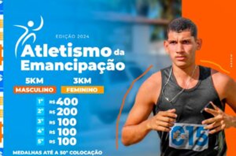 Atletismo da Emancipação: Prepare-se para a Corrida de 5KM e 3KM em Piaçabuçu!