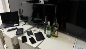 Investigados por roubar eletrônicos e bebidas de lojas são presos em Lagarto / Foto: Foto: SSP/SE