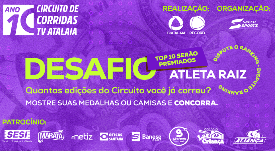 [CORRIDA 2026] desafio - capa de matéria (1) / Foto: Reprodução/Divulgação