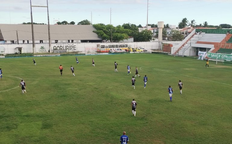 Coruripe empata seu terceiro amistoso antes da estreia no Campeonato Alagoano