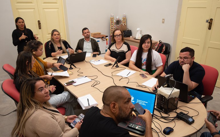 Secult e setor cultural debatem implantação da Lei Paulo Gustavo em Alagoas