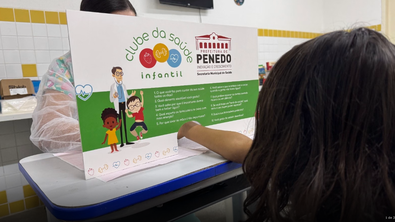 Clube da Saúde Infantil atinge marca de 300 crianças atendidas em Penedo