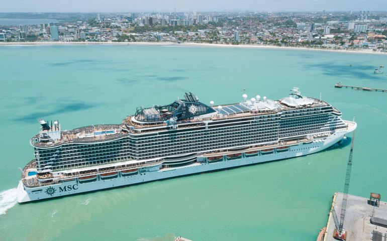 Maceió recebe primeiro navio da temporada 2022/2023 nesta quinta-feira (1)