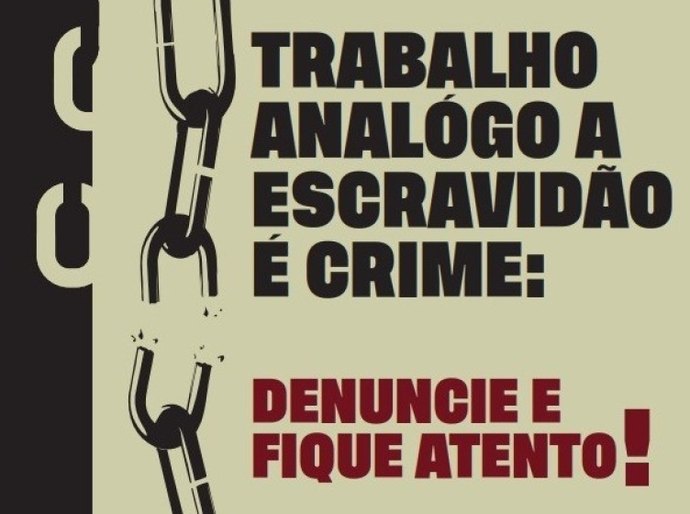 Saúde reforça importância do combate ao trabalho análogo à escravidão