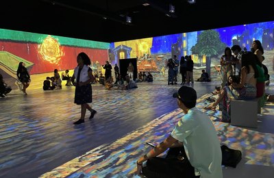 Exposição “Van Gogh Live 8K” prepara programação especial para o Dia das Crianças