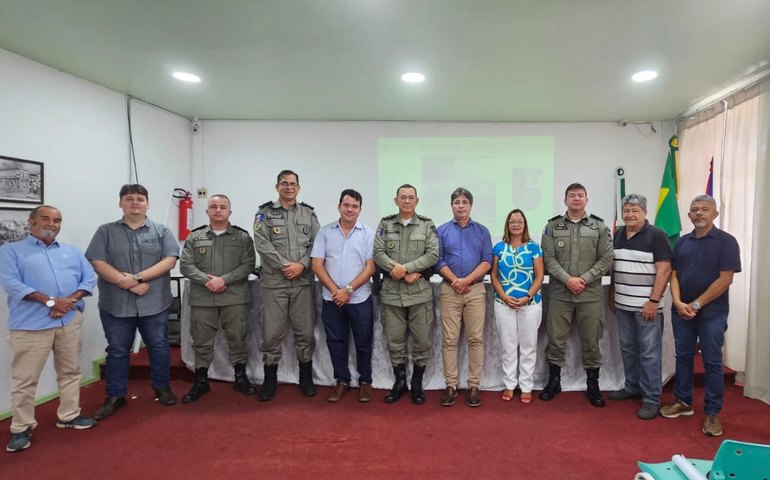 PM-AL destaca reforço no policiamento para o final de ano em reunião com comerciantes