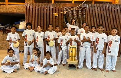 Assistência Social de Santana do Mundaú oferta aulas de capoeira para jovens do CRAS