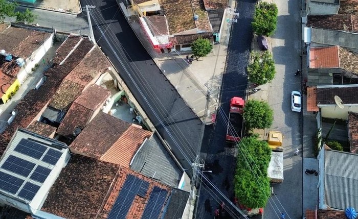 Vias nos bairros Guariba e Verdes Campos