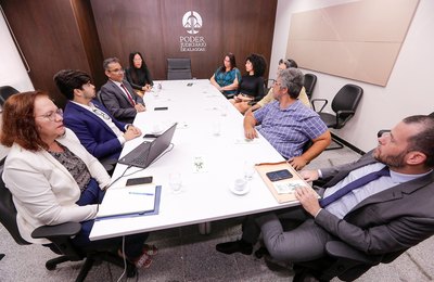 Reunião discute ações para aprimorar sustentabilidade no TJAL
