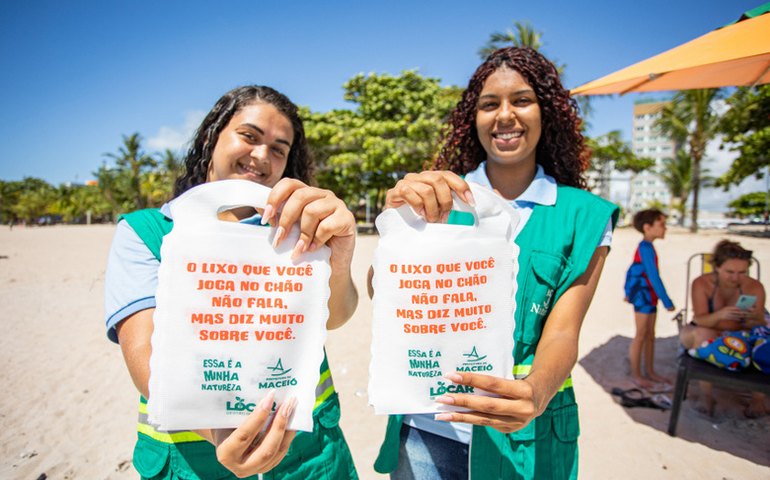 Operação Verão Massayó: Prefeitura inicia atividades sustentáveis na orla da capital