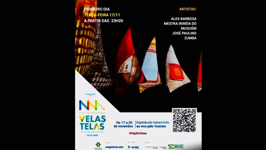 Velas Telas - 1ª noite