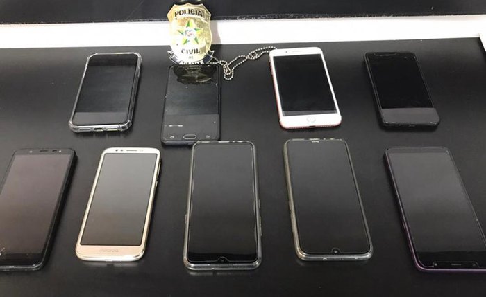 Celulares serão devolvidos aos proprietários