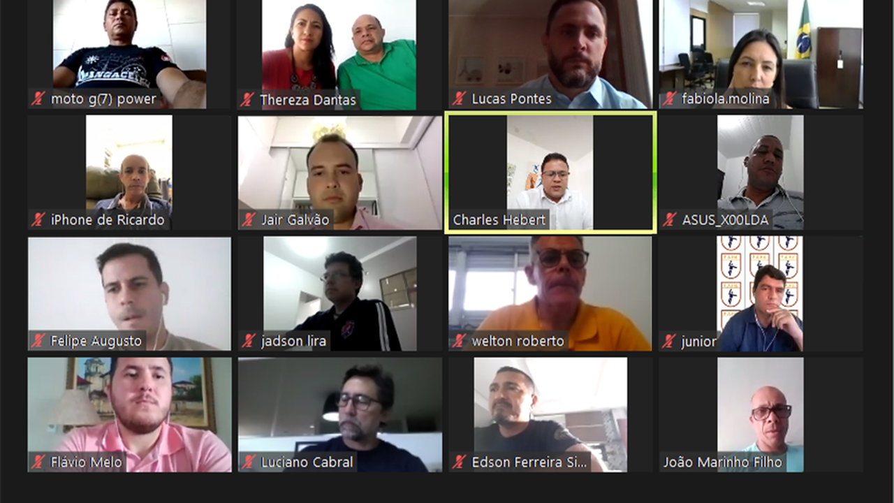 Encontro virtual amplia diálogo com Governo Federal para retomada esportiva