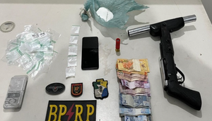 objetos de crimes / Foto: Reprodução: Foto PM