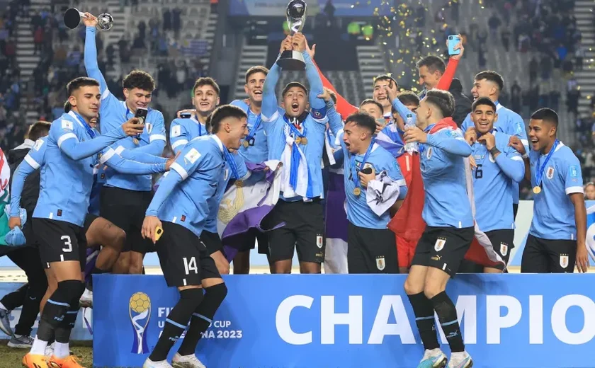 Mundial Sub-20: Uruguai é campeão com gol aos 40 do 2º tempo