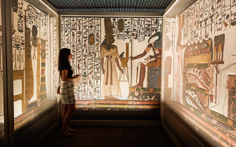 Exposição sobre Egito antigo no CCBB reabre em São Paulo