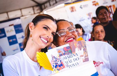 Com presença nas comunidades, Marina Candia leva saúde e realiza mais de 1.500 atendimentos em um dia