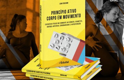 Livro da Edufal orienta sobre os efeitos terapêuticos dos exercícios físicos