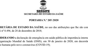 PORTARIA SES CONVENÇÕES