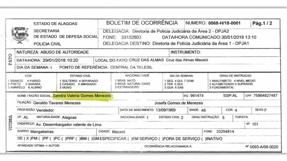 Fiscal do Creci Alagoas é acusado de agressão física à corretora de imóveis