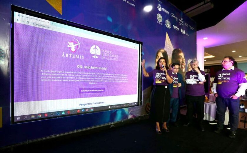 Aplicativo de combate à violência doméstica é lançado pelo Tribunal de Justiça no Arapiraca Garden Shopping