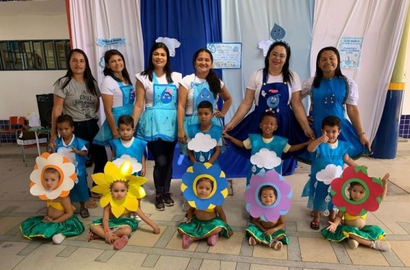 Ações realizadas nas Escolas Municipais marcam a Semana da Água em Campo Alegre