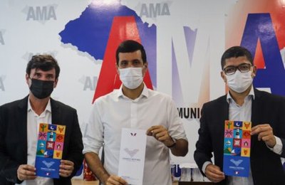 Presidente da AMA apresenta Feira e Congresso de Municípios a secretários