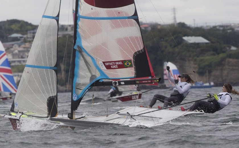 Brasil conquista a medalha de ouro na vela com Martine Grael e Kahena Kunze