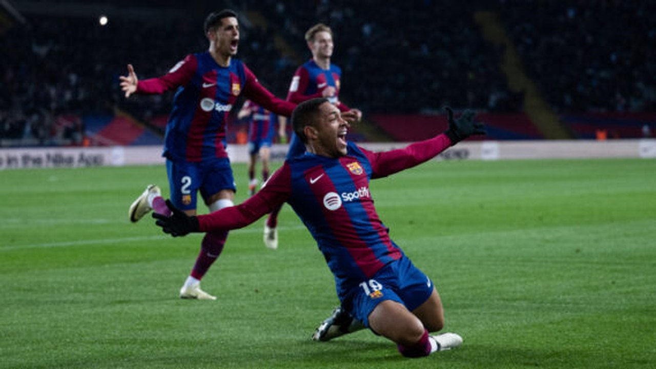 Saiu! Vitor Roque marca primeiro gol pelo Barcelona