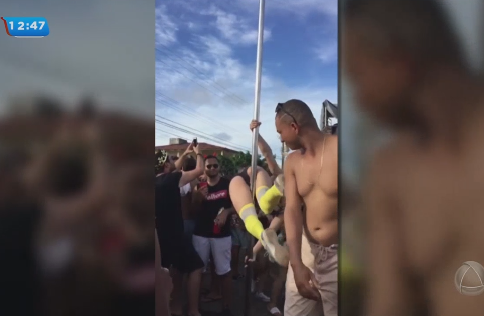 Importunação sexual bloquinho Carnaval