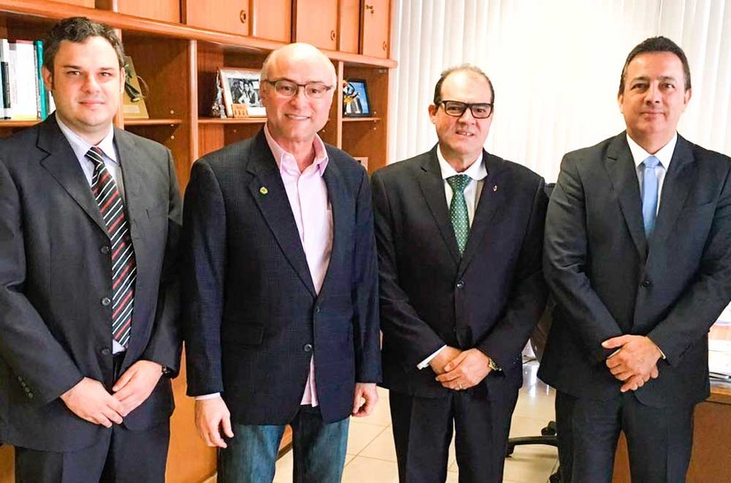 Cícero Amélio visitou o Tribunal de Contas do Distrito Federal