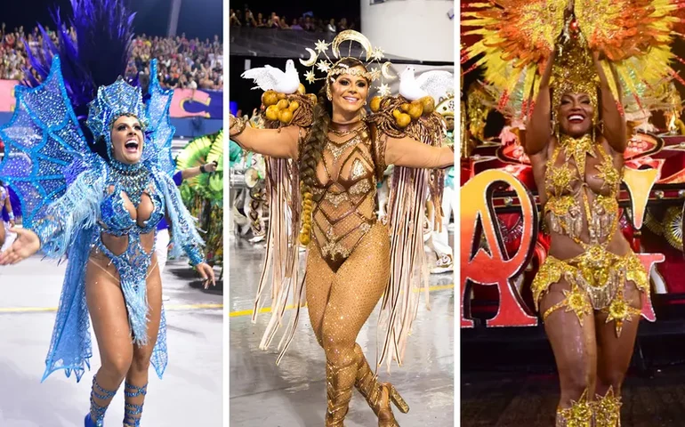 Confira quem são as rainhas e musas que voltam à Sapucaí no Desfile das Campeãs 