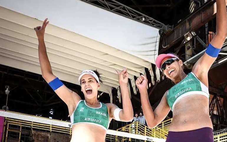 Ana Patrícia e Duda caem nas quartas em Doha após vaga olímpica; Carol e Bárbara vão à semi