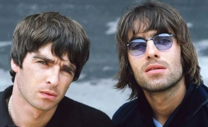 Noel e Liam Gallagher, do Oasis